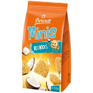 Brandt Minis Kokos 110g