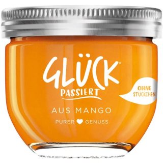 Glück Fruchtaufstrich fein passiert - Mango 230g