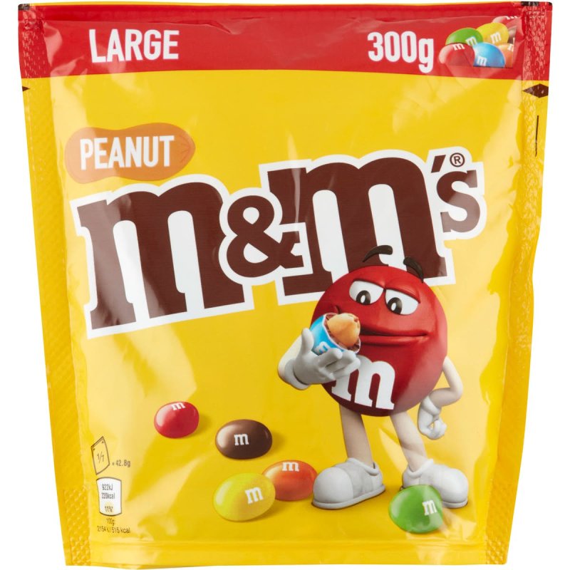 big bag of m&ms peanut