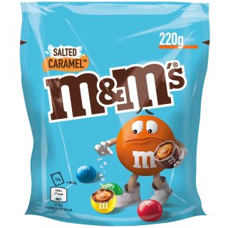 M&amp;Ms Salted Caramel Party 220g