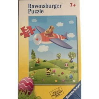 Ravensburger Puzzle Lindt Goldhase Flugzeug