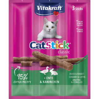Vitakraft Cat Stick Classic Mini - Duck & Rabbit - buy online now