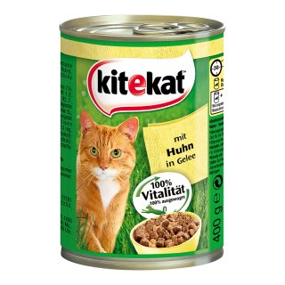 Kitekat Huhn in Gelee 400g