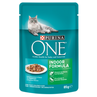Purina ONE Indoor - Thunfisch & grüne Bohnen 85g