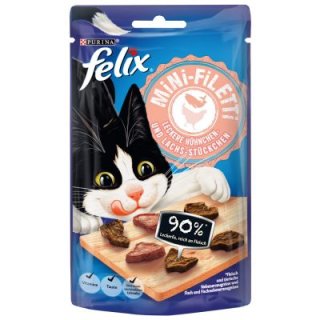 Purina Felix Mini-Filetti - Huhn & Lachs