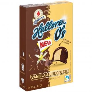 Halloren O\'s Vanilla & Cocoa 125g – buy online now! Halloren –German , $  4,61
