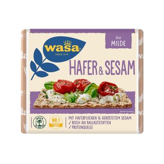 Wasa Knäckebrot Hafer & Sesam 230g