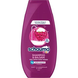 Schauma Kids Shampoo & Balm Raspberry 250ml