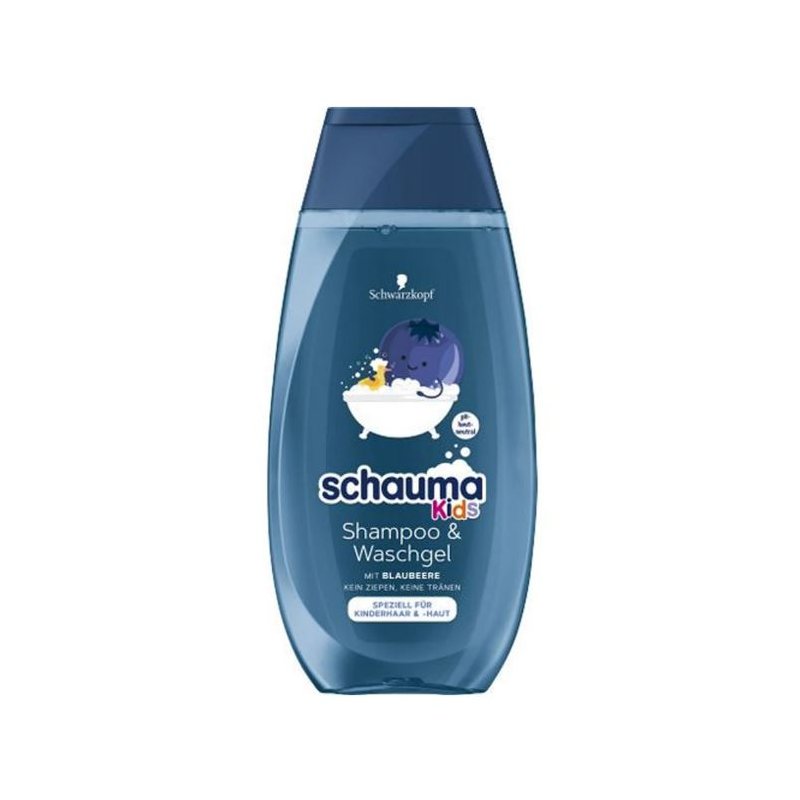 brandstof Armoedig varkensvlees Schauma Kids Shampoo & Shower Gel Blueberry 250ml – buy online now! B, $  5,91