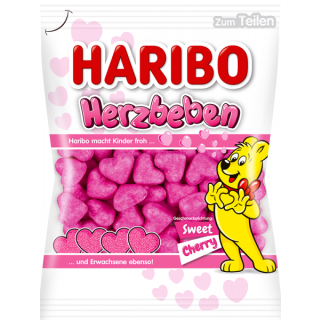 Haribo Herzbeben Sweet Cherry 160g