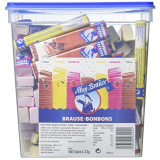 Ahoj-Brause Fizzy Candy Sticks 100er