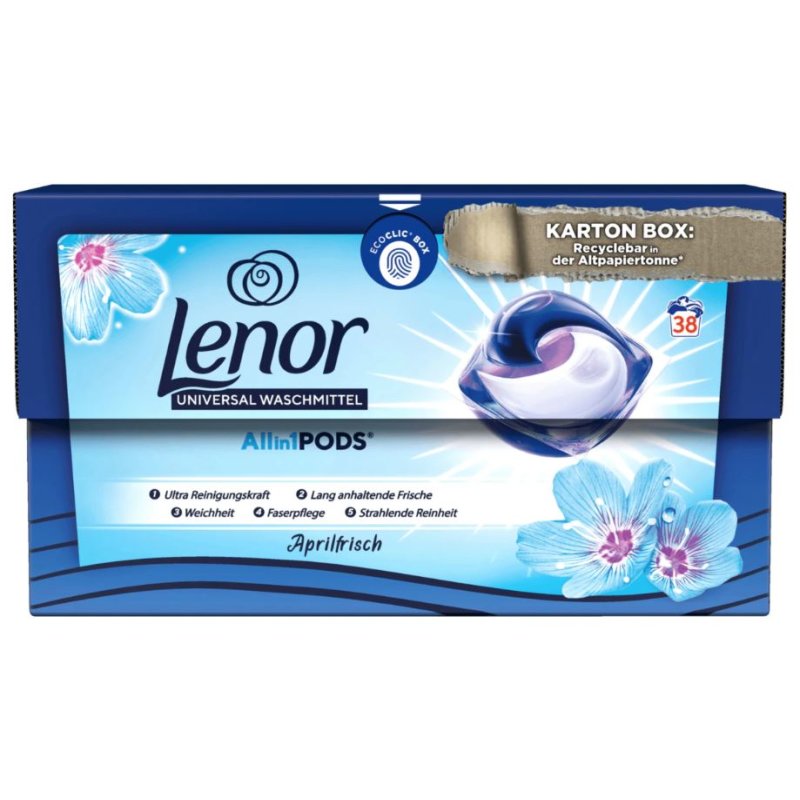 Dash and Lenor 3-in-1 Liquid Capsules Detergent, 84 Washes (2 x 42),  Excessive Collection with Long Lasting Freshness. : : Health &  Personal Care