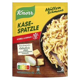 KNORR Hüttenschmaus Käse-Spätzle