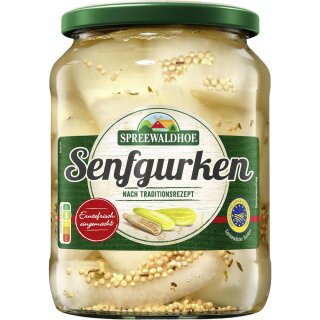 Spreewaldhof Senfgurken