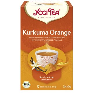 Yogi Tea Organic Turmeric Orange