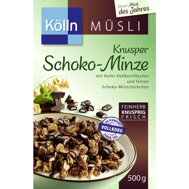 Kolln Muesli Crunchy Chocolate Mint - limited edition – buy online no, $  12,29