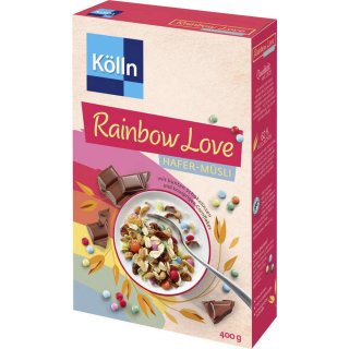 Kolln Oat Muesli Rainbow Love – buy online now! Kölln –German cereals, $  10,68