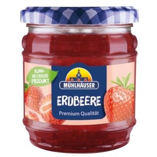 Mühlhäuser Extra Jam strawberry 450 g