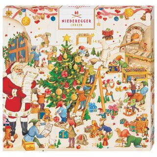 Niederegger Adventskalender Wichtelwerkstatt Mini