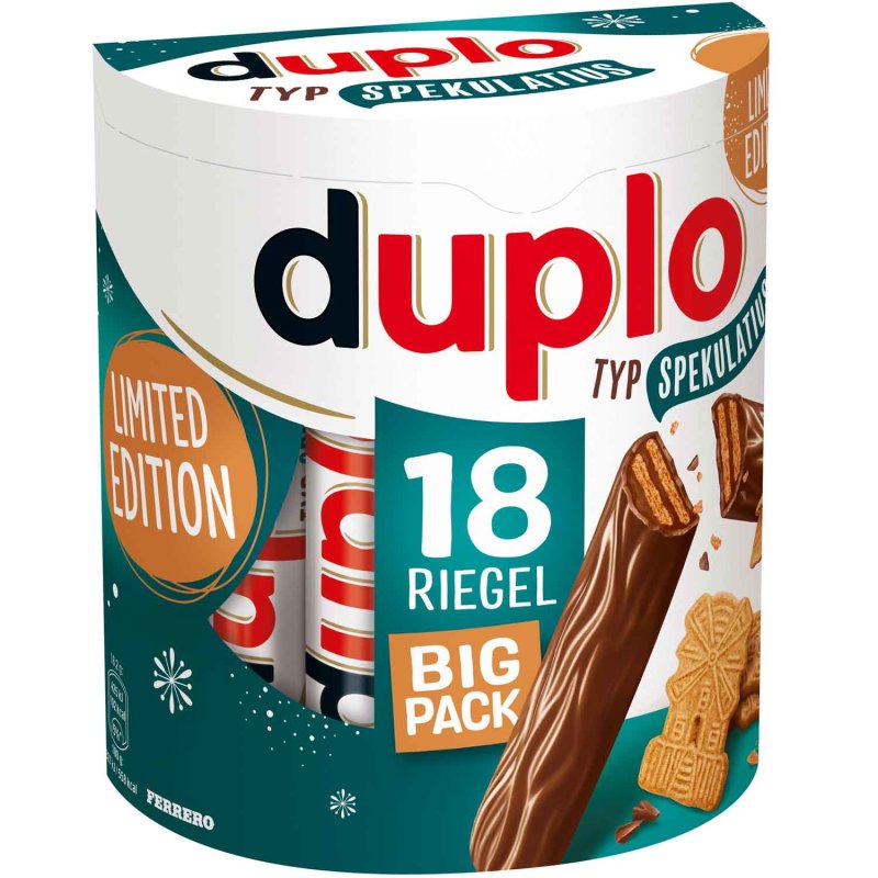 Duplo Type Speculoos 18er Pack - limited edition – buy online now! Fe, $  12,97