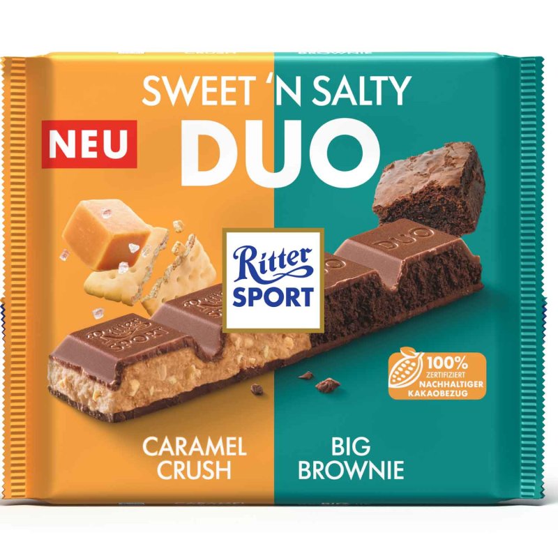 Ritter Sport Sweet 'N Salty Duo 218g – buy online now! Ritter – Germa ...