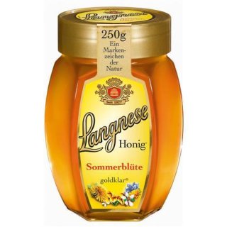 Langnese honey summer blossom gold clear 250 g