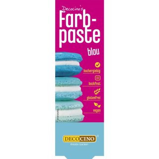 Decocinos Lebensmittelpaste Blau