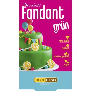 Decocinos Fondant Green 250g