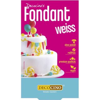Decocinos Rollfondant Weiss 250g