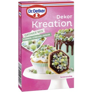 Dr. Oetker Dekor Kreation Grüner Mix 60g