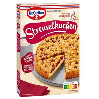 Dr. Oetker Crumb Cake 512g