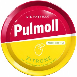 Pulmoll Zitrone zuckerfrei 50g