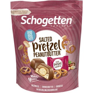 Schogetten Specials Salted Pretzel Peanutbutter 125g