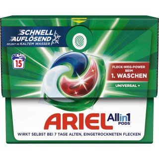 Ariel All-in-1 Pods Universal 15WL