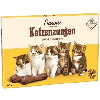 Sarotti Katzenzungen Vollmilch