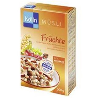 Kolln cereals fruits wholegrain without sugar