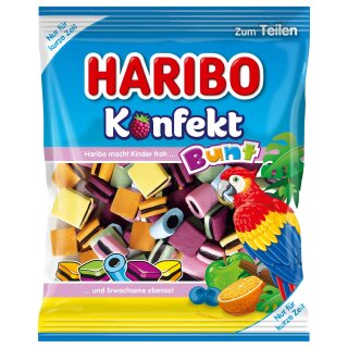 Haribo Colorful Licorice Confectionery - limited edition