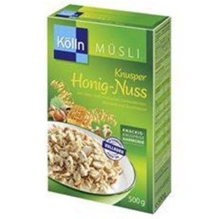 Kolln cereals Crunchy honey-nut
