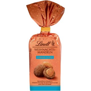 Lindt Weihnachts-Mandeln Caramel & Salz 100g