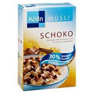 K&ouml;lln M&uuml;sli Schoko 30 % weniger Zucker