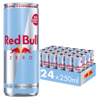 Red Bull zero Dose 0,25 - 24er Pack