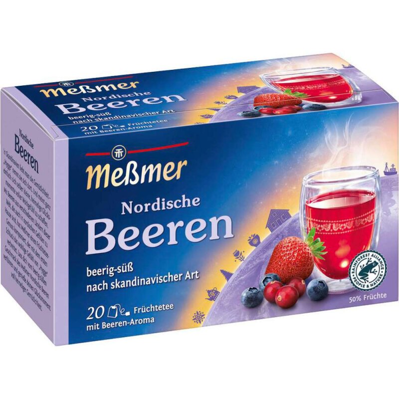 Messmer Tea Nordic Berries – buy online now! Messmer – German Tea & C ...