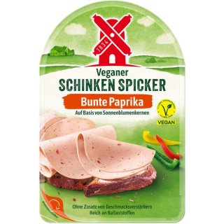 Rügenwalder Ham Spicker Colorful Paprika vegan