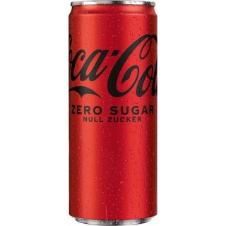 Coca Cola  Zero Sugar Dose 0,33