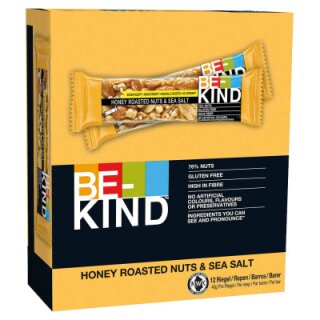 Be-Kind Honey Roasted Nuts 12x40g
