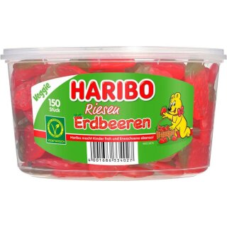 Haribo Riesen Erdbeeren 150St