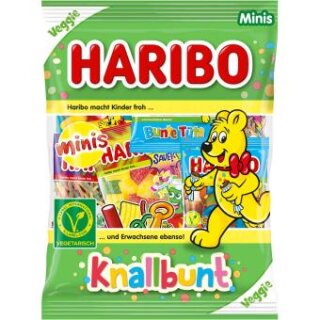Haribo Knallbunt Minis veggie 230g