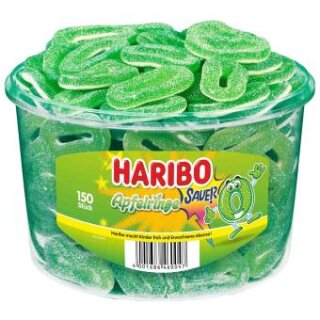 Haribo Sour Apple Rings 150pcs