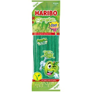 Haribo Spaghetti  Apple sour vegan 200g