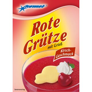 Komet Porridge with Semolina Cherry